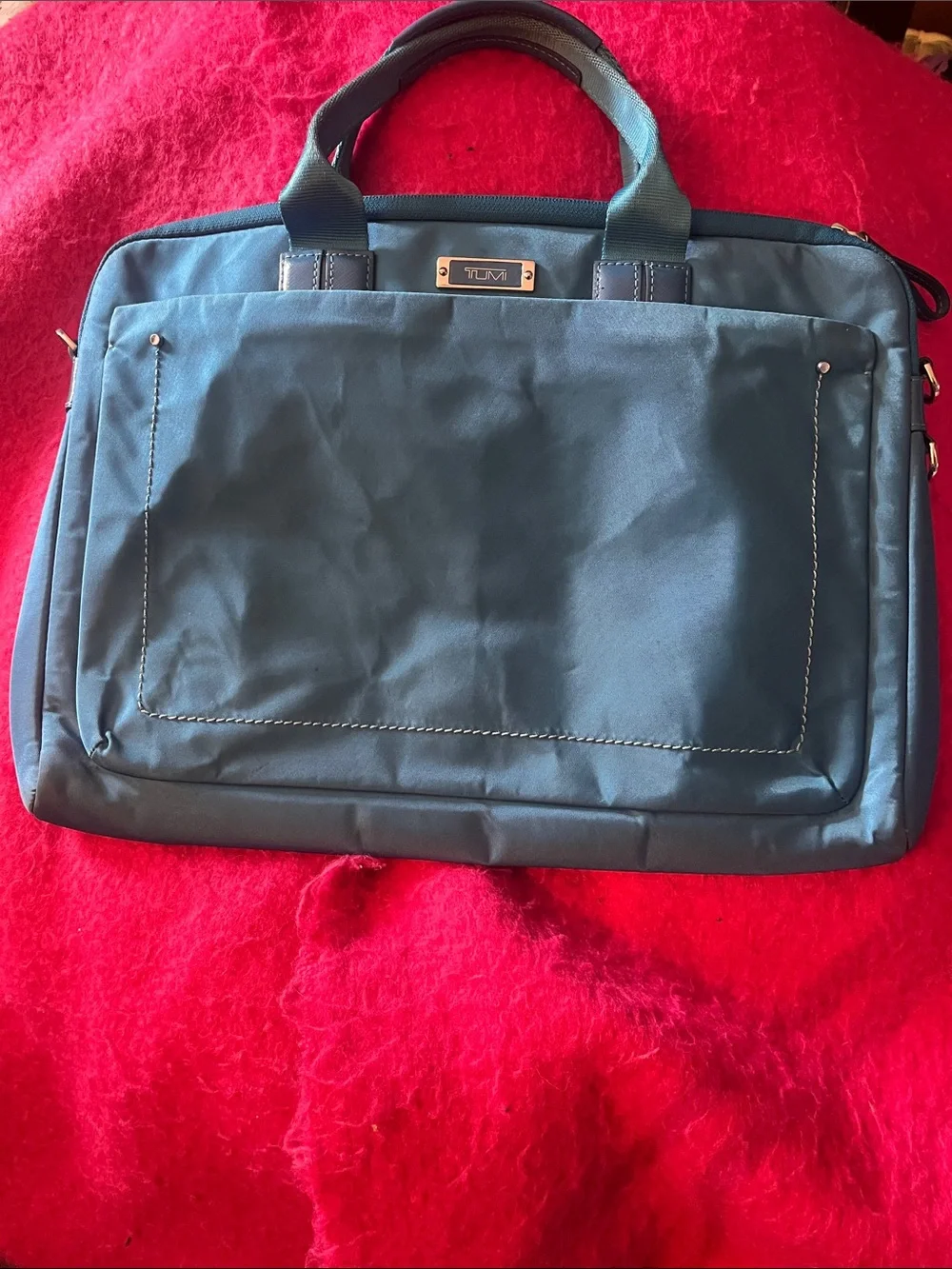 Cute Tumi nylon computer bag briefcase
